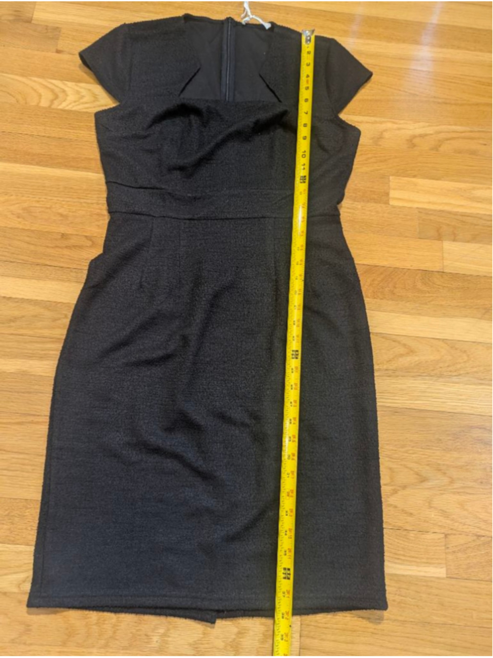 Grace Karin NWT Black Square Neck Retro Sheath Dress Large - Picture 11 of 13